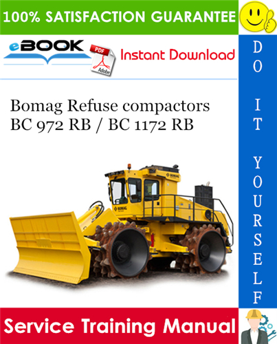 Thumbnail ☆☆ Best ☆☆ Bomag Refuse compactors BC 972 RB / BC 1172 RB Service Training Manual Thumbnail ☆☆ Best ☆☆ Bomag Refuse compactors BC 972 RB / BC 1172 RB Service Training Manual