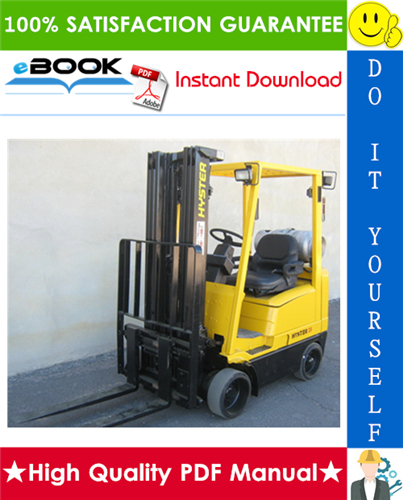 Thumbnail ☆☆ Best ☆☆ Hyster Spacesaver S25XM, S30XM, S35XM, S40XMS (D010) Forklift Trucks Parts Manual