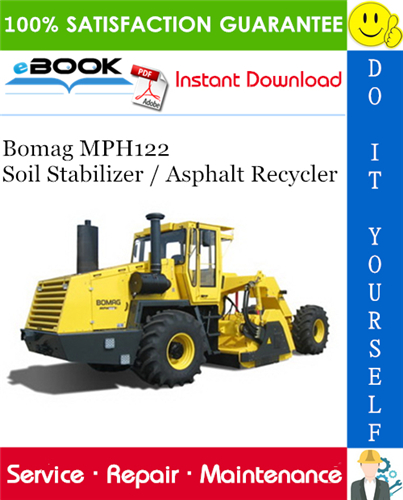 Thumbnail ☆☆ Best ☆☆ Bomag MPH122 Soil Stabilizer / Asphalt Recycler Service Repair Manual Thumbnail ☆☆ Best ☆☆ Bomag MPH122 Soil Stabilizer / Asphalt Recycler Service Repair Manual