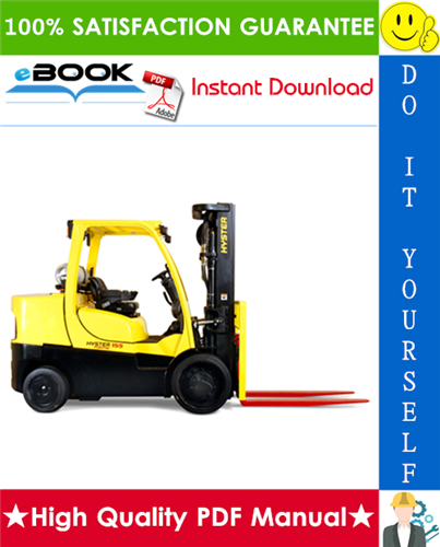 Thumbnail ☆☆ Best ☆☆ Hyster FORTIS S135FT, S155FT (D024) Compact Internal Combustion Forklift Parts Manual