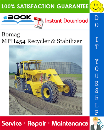 Thumbnail ☆☆ Best ☆☆ Bomag MPH454 Recycler & Stabilizer Service Repair Manual