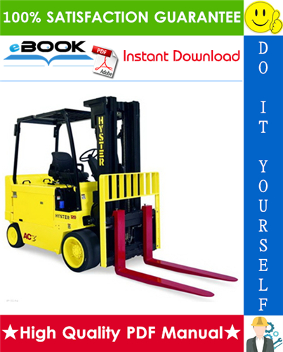 Thumbnail ☆☆ Best ☆☆ Hyster E70Z, E80Z, E100Z, E120Z, E100ZS (D098) Forklift Trucks Parts Manual