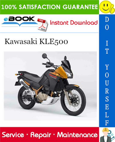 Thumbnail ☆☆ Best ☆☆ 2005 Kawasaki KLE500 Motorcycle Service Repair Manual