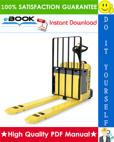 Thumbnail ☆☆ Best ☆☆ Hyster W50Z (D215) Walkie Pallet Truck Parts Manual