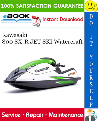 Thumbnail ☆☆ Best ☆☆ Kawasaki 800 SX-R JET SKI Watercraft Service Repair Manual