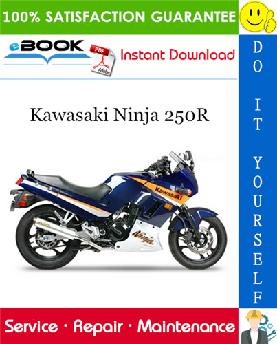 Thumbnail ☆☆ Best ☆☆ 2008 Kawasaki Ninja 250R Motorcycle Service Repair Manual (EX250J8F)