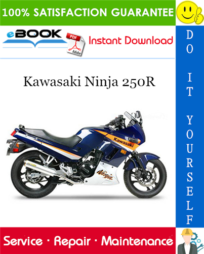 Thumbnail ☆☆ Best ☆☆ 2008 Kawasaki Ninja 250R Motorcycle Service Repair Manual (EX250K8F)