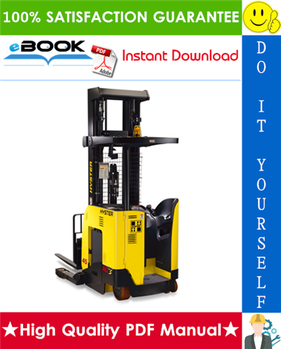 Thumbnail ☆☆ Best ☆☆ Hyster N45ZR2, N35ZDR2 (D264) Reach Truck Forklifts Parts Manual