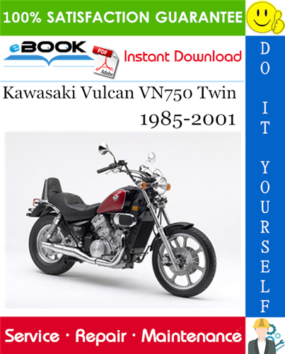 Thumbnail ☆☆ Best ☆☆ Kawasaki Vulcan VN750 Twin Motorcycle Service Repair Manual 1985-2001 Download