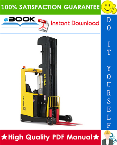 Thumbnail ☆☆ Best ☆☆ Hyster R1.4, R1.6, R1.6HD, R1.6N, R2.0, R2.0HD, R2.5 (D435) Electric Reach Trucks Parts Manual