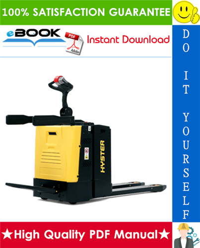 Thumbnail ☆☆ Best ☆☆ Hyster P2.0S FBW, P2.0S FBW FIXED (D439) Platform Pallet Trucks Parts Manual