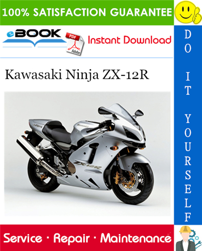 Thumbnail ☆☆ Best ☆☆ 2000 Kawasaki Ninja ZX-12R Motorcycle Service Repair Manual