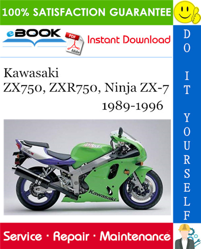 Thumbnail ☆☆ Best ☆☆ Kawasaki ZX750, ZXR750, Ninja ZX-7 Motorcycle Service Repair Manual 1989-1996 Download Thumbnail ☆☆ Best ☆☆ Kawasaki ZX750, ZXR750, Ninja ZX-7 Motorcycle Service Repair Manual 1989-1996 Download