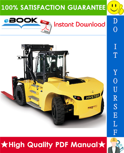 Thumbnail ☆☆ Best ☆☆ Hyster Challenger H25XM, H30XM, H35XM, H40XM, H40XMS [H1.50XM, H1.75XM, H2.00XMS] (E001) Heavy Duty Forklift Trucks Parts Manual
