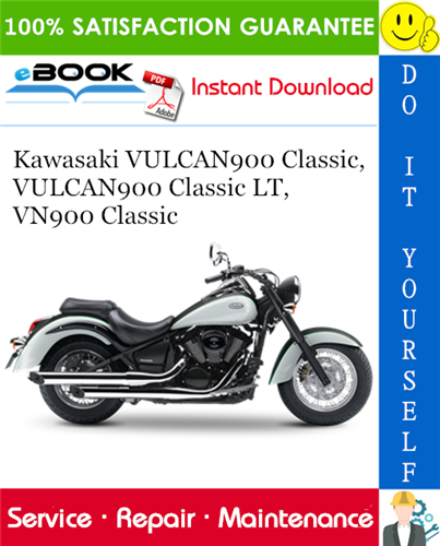 Thumbnail ☆☆ Best ☆☆ 2006 Kawasaki VULCAN900 Classic, VULCAN900 Classic LT, VN900 Classic Motorcycle Service Repair Manual 