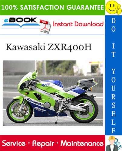 Thumbnail ☆☆ Best ☆☆ Kawasaki ZXR400H Motorcycle Service Repair Manual