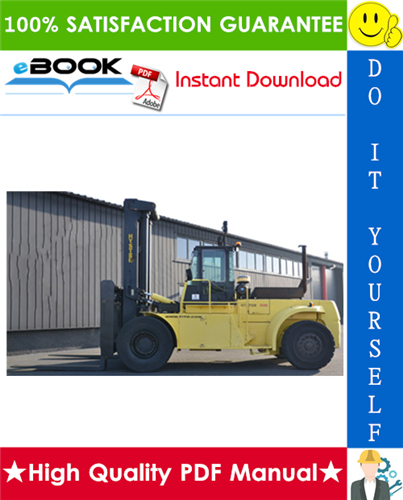Thumbnail ☆☆ Best ☆☆ Hyster CHALLENGER H440F, H440FS, H550F, H550FS, H620F, H620FS, H650F, H700F, H700FS (E008) High-Capacity Forklift Trucks Parts Manual