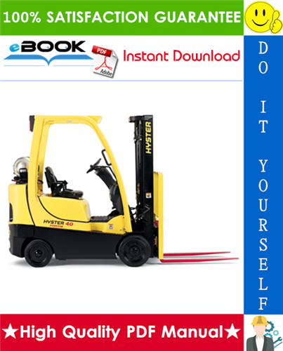 Thumbnail ☆☆ Best ☆☆ Hyster Challenger H300HD, H330HD, H360HD, H360HD-EC (E019) High-Capacity Forklift Trucks Parts Manual