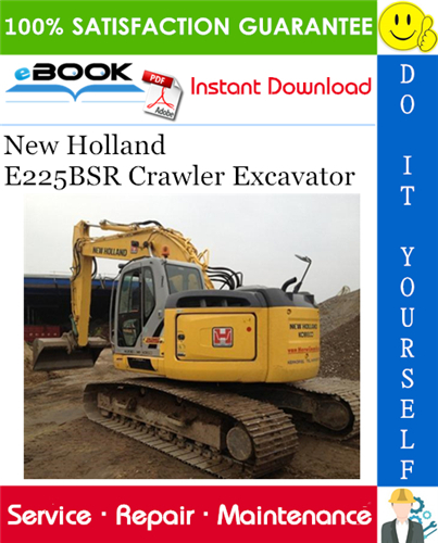 Thumbnail ☆☆ Best ☆☆ New Holland E225BSR Crawler Excavator Service Repair Manual