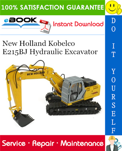 Thumbnail ☆☆ Best ☆☆ New Holland Kobelco E215BJ Hydraulic Excavator Service Repair Manual Thumbnail ☆☆ Best ☆☆ New Holland Kobelco E215BJ Hydraulic Excavator Service Repair Manual