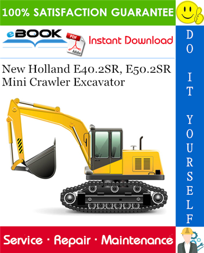 Thumbnail ☆☆ Best ☆☆ New Holland E40.2SR, E50.2SR Mini Crawler Excavator Service Repair Manual