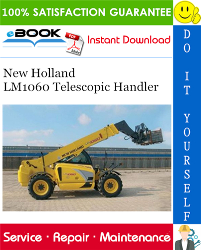 Thumbnail ☆☆ Best ☆☆ New Holland LM1060 Telescopic Handler Service Repair Manual