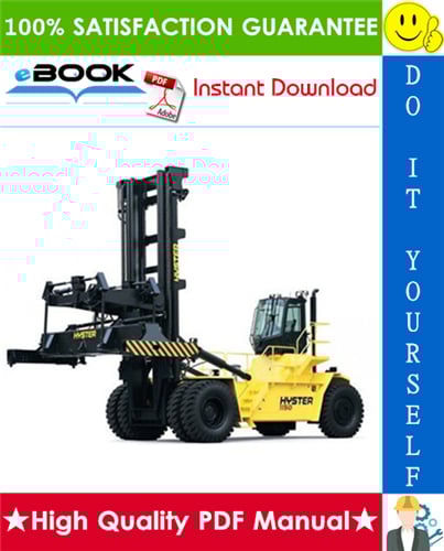 Thumbnail ☆☆ Best ☆☆ Hyster Challenger H1050HD-CH, H1150HD-CH (E117) Container Handlers Parts Manual
