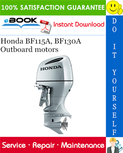 Thumbnail ☆☆ Best ☆☆ Honda BF115A, BF130A Outboard motors Service Repair Manual 