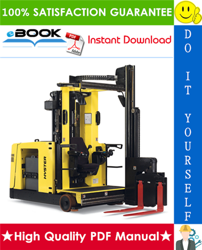 Thumbnail ☆☆ Best ☆☆ Hyster V30ZMD (E210) Electric Narrow Aisle Forklift Parts Manual