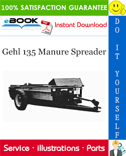 Thumbnail ☆☆ Best ☆☆ Gehl 135 Manure Spreader Parts Manual