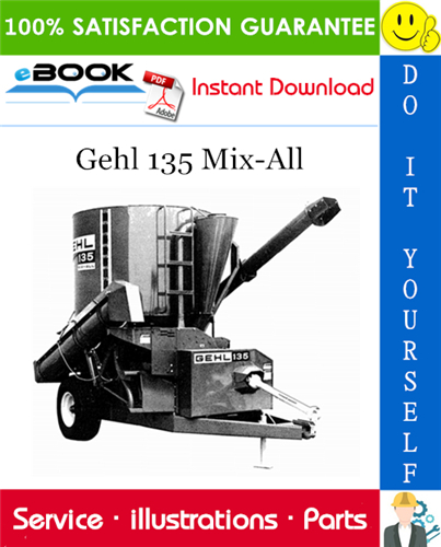 Thumbnail ☆☆ Best ☆☆ Gehl 135 Mix-All Parts Manual