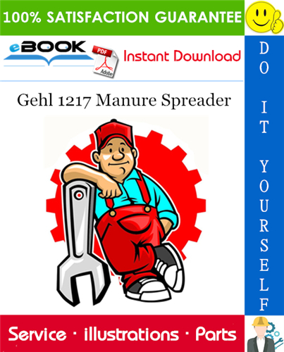 Thumbnail ☆☆ Best ☆☆ Gehl 1217 Manure Spreader Parts Manual