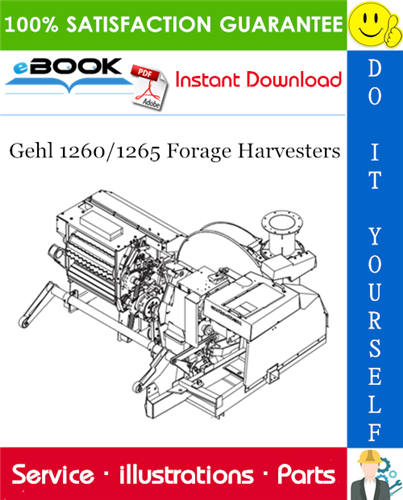 Thumbnail ☆☆ Best ☆☆ Gehl 1260/1265 Forage Harvesters Parts Manual