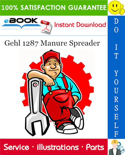 Thumbnail ☆☆ Best ☆☆ Gehl 1287 Manure Spreader Parts Manual