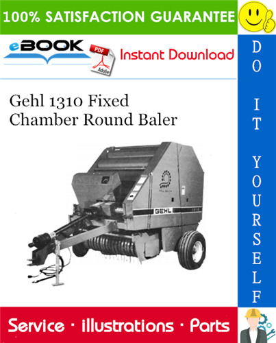 Thumbnail ☆☆ Best ☆☆ Gehl 1310 Fixed Chamber Round Baler Parts Manual