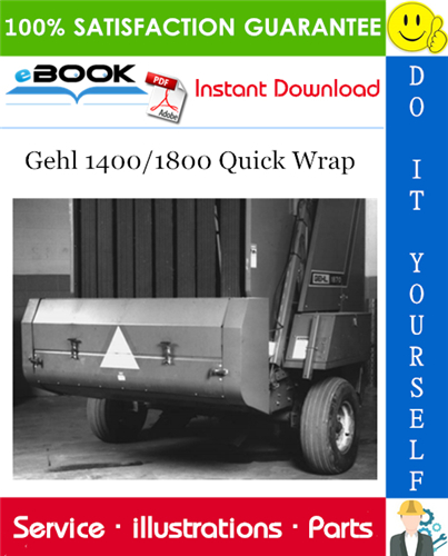 Thumbnail ☆☆ Best ☆☆ Gehl 1400/1800 Quick Wrap Parts Manual