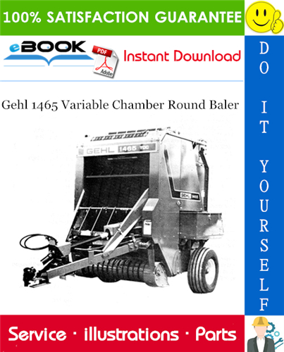 Thumbnail ☆☆ Best ☆☆ Gehl 1465 Variable Chamber Round Baler Parts Manual