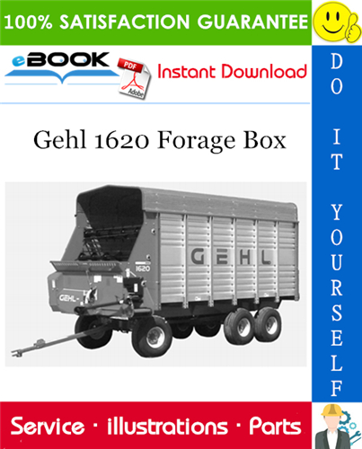 Thumbnail ☆☆ Best ☆☆ Gehl 1620 Forage Box Parts Manual