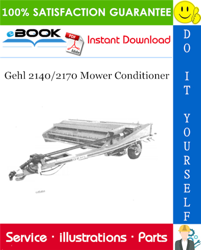 Thumbnail ☆☆ Best ☆☆ Gehl 2140/2170 Mower Conditioner Parts Manual