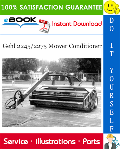 Thumbnail ☆☆ Best ☆☆ Gehl 2245/2275 Mower Conditioner Parts Manual