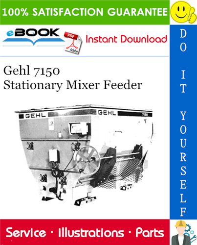 Thumbnail ☆☆ Best ☆☆ Gehl 7150 Stationary Mixer Feeder Parts Manual