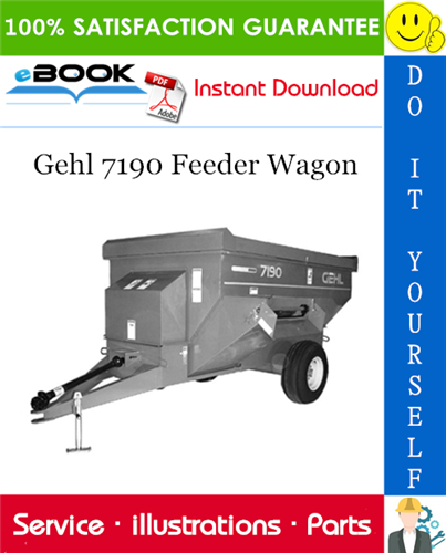 Thumbnail ☆☆ Best ☆☆ Gehl 7190 Feeder Wagon Parts Manual