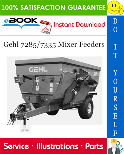 Thumbnail ☆☆ Best ☆☆ Gehl 7285/7335 Mixer Feeders Parts Manual
