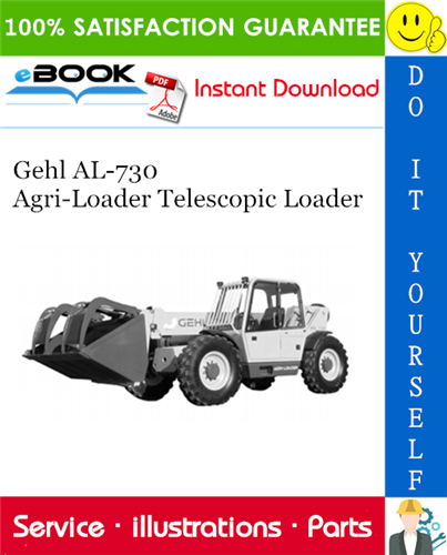 Thumbnail ☆☆ Best ☆☆ Gehl AL-730 Agri-Loader Telescopic Loader Parts Manual