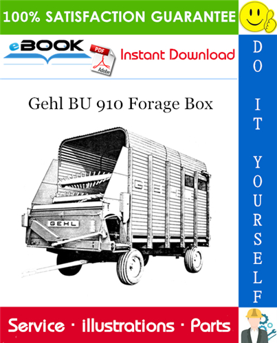 Thumbnail ☆☆ Best ☆☆ Gehl BU 910 Forage Box Parts Manual