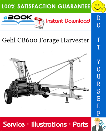 Thumbnail ☆☆ Best ☆☆ Gehl CB600 Forage Harvester Parts Manual