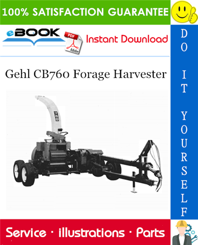 Thumbnail ☆☆ Best ☆☆ Gehl CB760 Forage Harvester Parts Manual