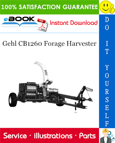 Thumbnail ☆☆ Best ☆☆ Gehl CB1260 Forage Harvester Parts Manual