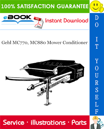 Thumbnail ☆☆ Best ☆☆ Gehl MC770, MC880 Mower Conditioner Parts Manual