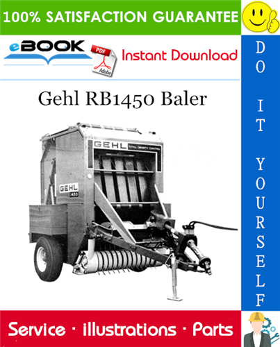Thumbnail ☆☆ Best ☆☆ Gehl RB1450 Baler Parts Manual
